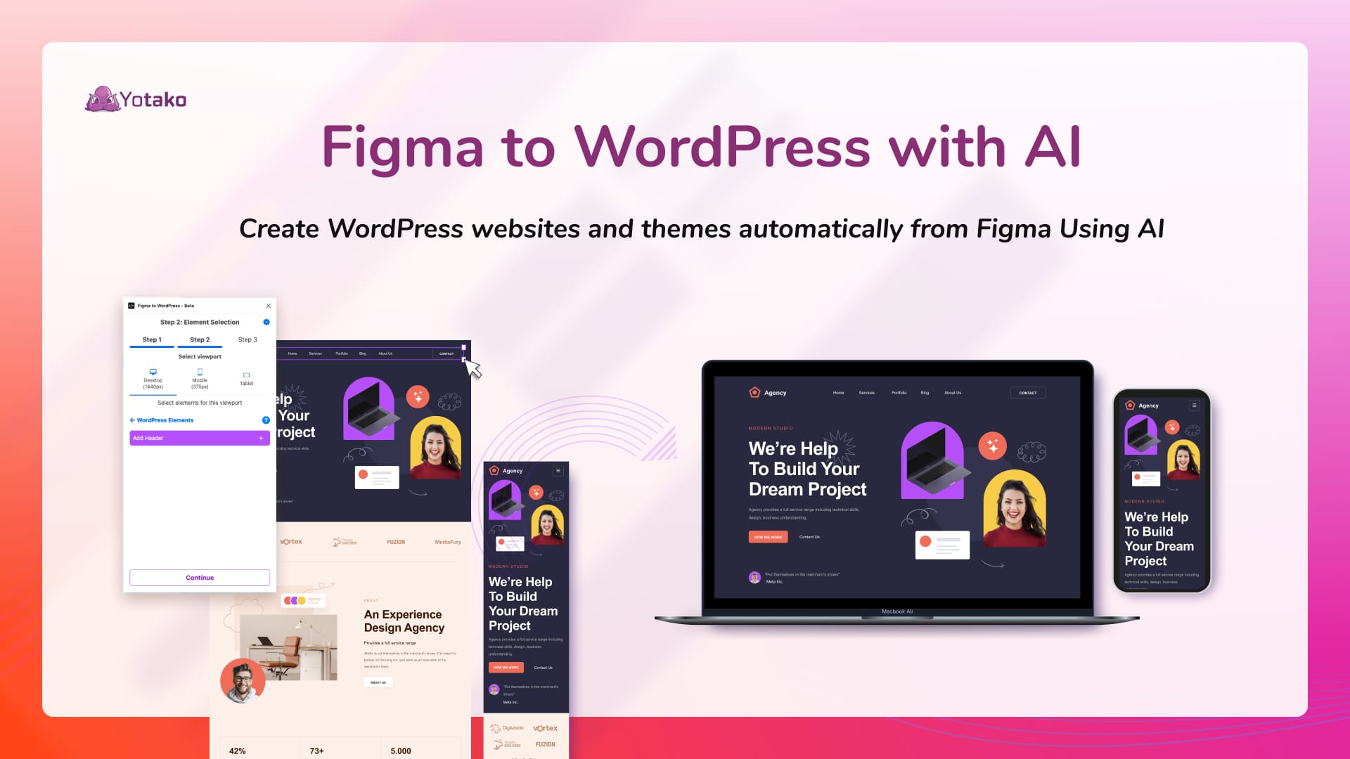 How to Copy Any Website in 2024 with AI: From Figma to Web by Yotako and WordPress