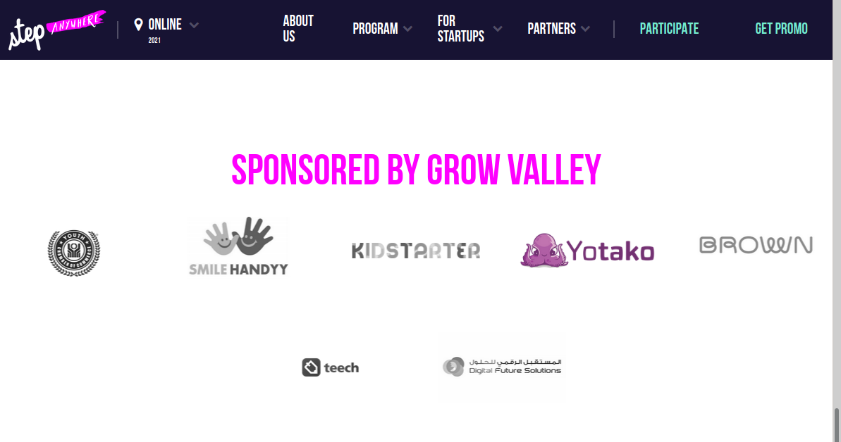 Yotako Sponsored at Step 2020