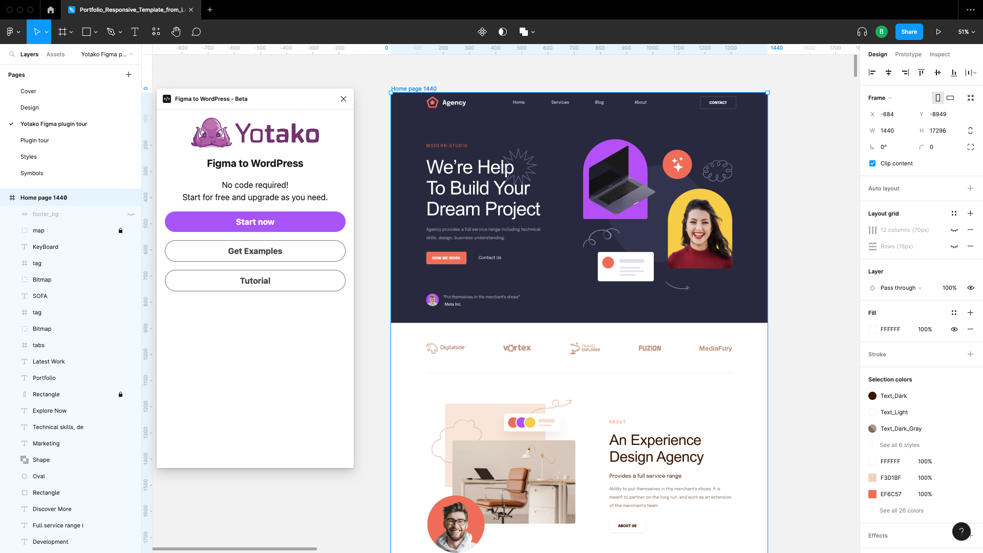 Figma to WordPress