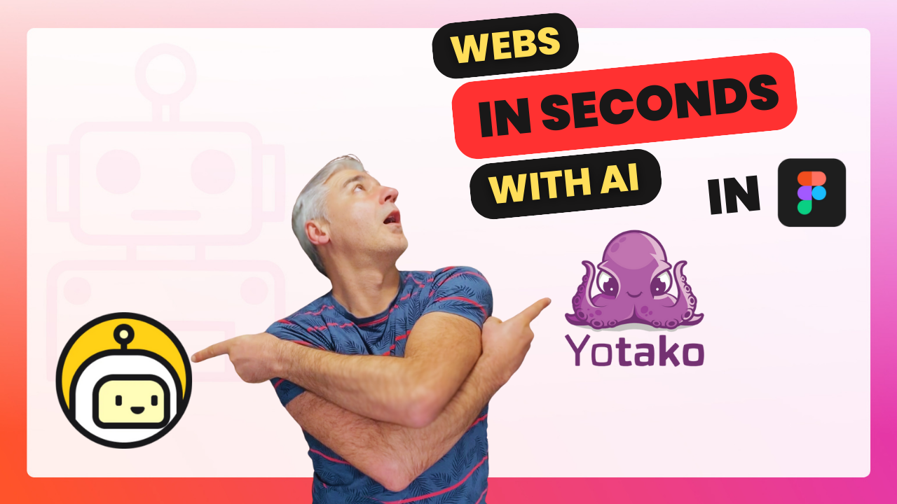 Generative AI in FIGMA! Webs in seconds with Musho + Yotako